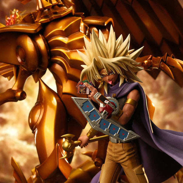 [Warehouse in Stock] Aftershock Studio - Statue - Yu-Gi-Oh! The Winged Dragon of Ra & Marik Ishtar