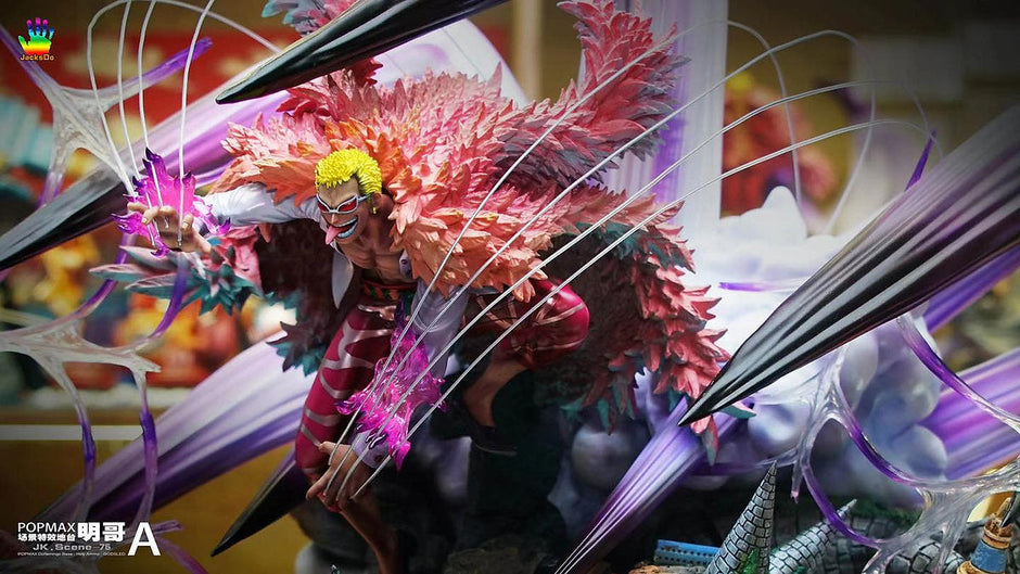 [Warehouse in stock] JacksDo Studio - Statue - One Piece - POPMAX Doflamingo Scene Special Effects Platform