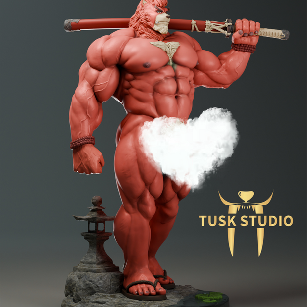 [Pre-Order] TusK Studio - Statue - 1/5 Scale Kumatetsu Statue (Licensed)