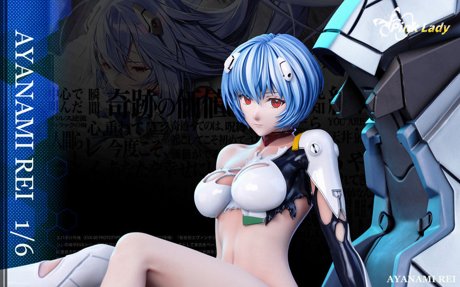 [Pre-Order Closed] Pink Lady Studio - Statue - Neon Genesis Evangelion - Soryu Asuka Langley & Ayanami Rei