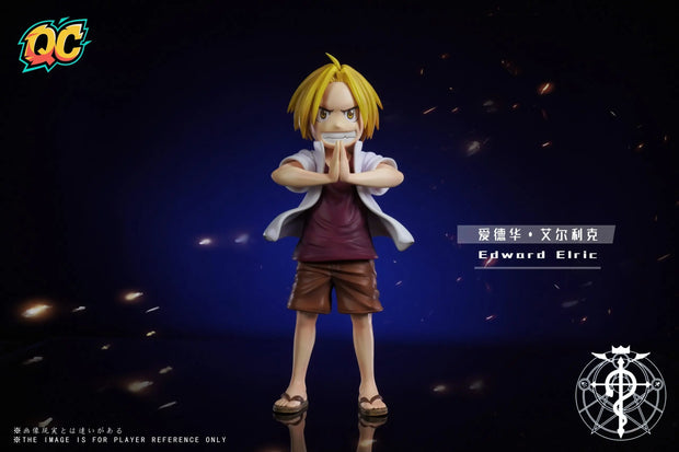 [Pre-Order] Qi Chen Studio - Statue - Fullmetal Alchemist - Edward Elric & Alphonse Elric