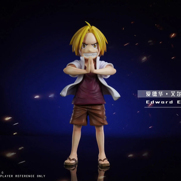 [Pre-Order] Qi Chen Studio - Statue - Fullmetal Alchemist - Edward Elric & Alphonse Elric