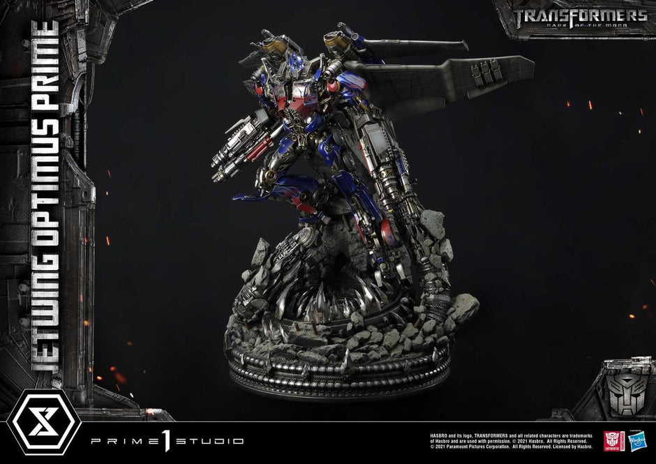 [Warehouse in Stock] Prime 1 Studio - Statue - Museum Masterline Transformers: Dark of the Moon (Film) Jetwing Optimus Prime MMTFM-33 MMTFM-33CN MMTFM-33S(Licensed)