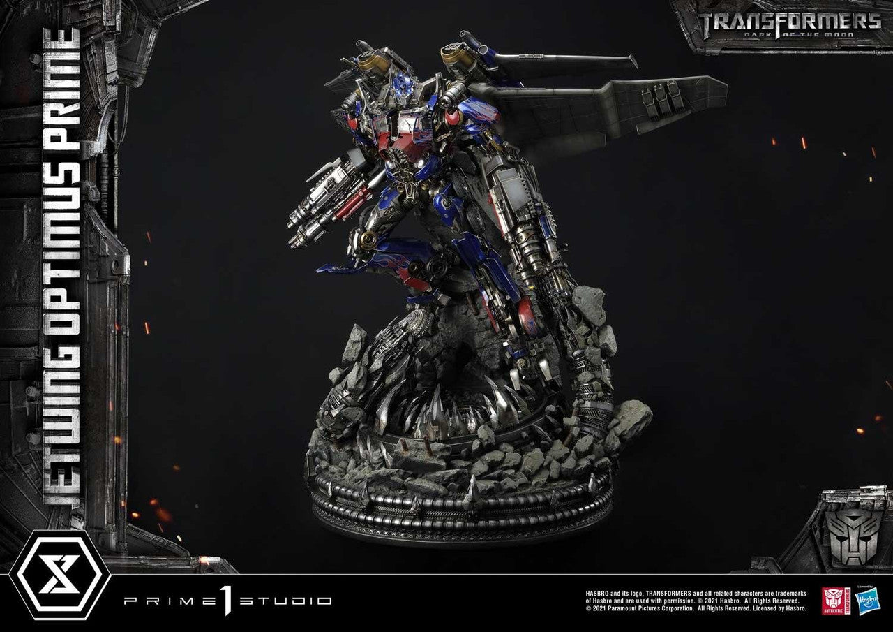 [Warehouse in Stock] Prime 1 Studio - Statue - Museum Masterline Transformers: Dark of the Moon (Film) Jetwing Optimus Prime MMTFM-33 MMTFM-33CN MMTFM-33S(Licensed)