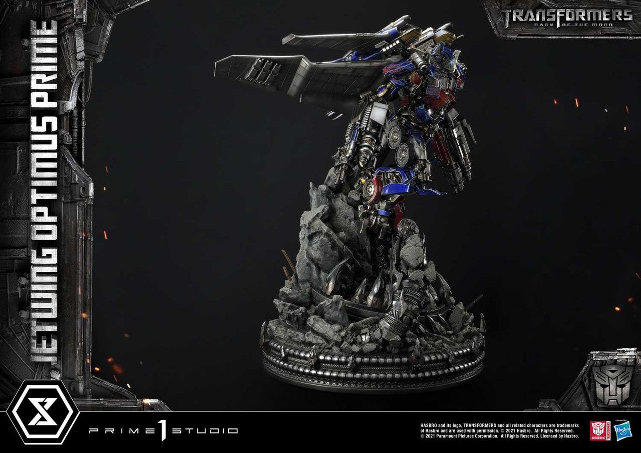 [Warehouse in Stock] Prime 1 Studio - Statue - Museum Masterline Transformers: Dark of the Moon (Film) Jetwing Optimus Prime MMTFM-33 MMTFM-33CN MMTFM-33S(Licensed)