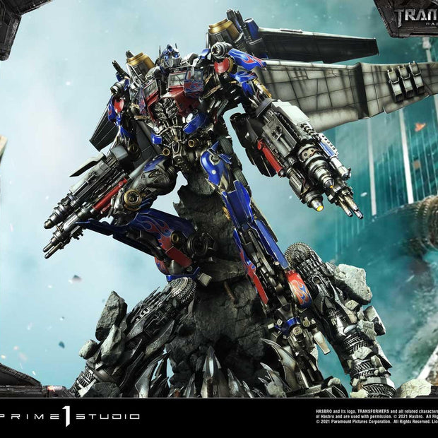 [Warehouse in Stock] Prime 1 Studio - Statue - Museum Masterline Transformers: Dark of the Moon (Film) Jetwing Optimus Prime MMTFM-33 MMTFM-33CN MMTFM-33S(Licensed)