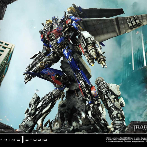 [Warehouse in Stock] Prime 1 Studio - Statue - Museum Masterline Transformers: Dark of the Moon (Film) Jetwing Optimus Prime MMTFM-33 MMTFM-33CN MMTFM-33S(Licensed)