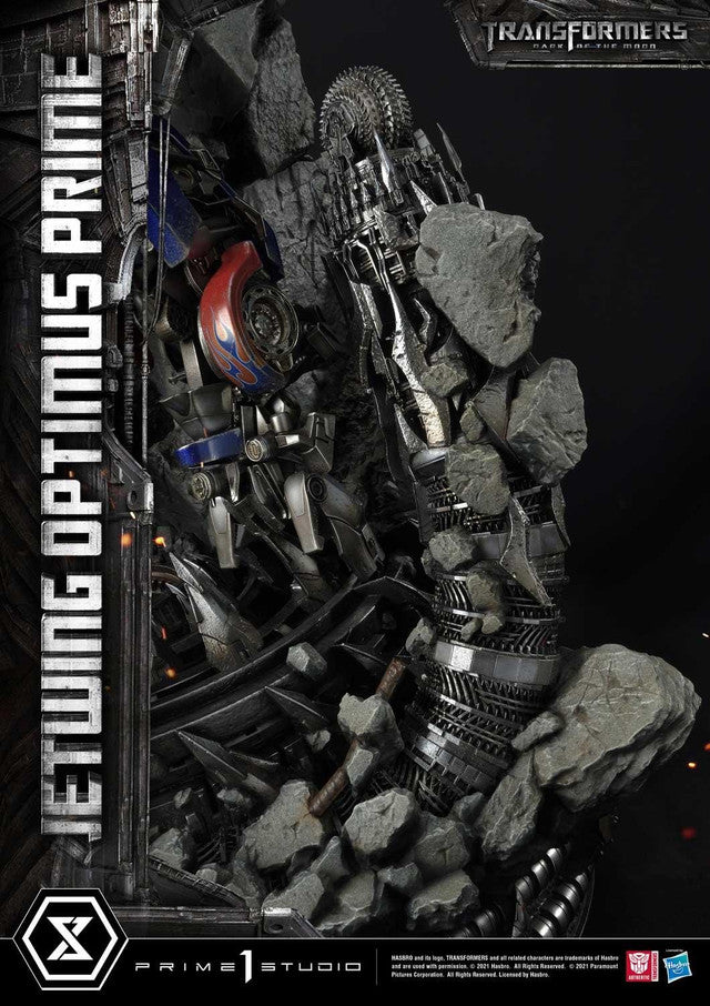 [Warehouse in Stock] Prime 1 Studio - Statue - Museum Masterline Transformers: Dark of the Moon (Film) Jetwing Optimus Prime MMTFM-33 MMTFM-33CN MMTFM-33S(Licensed)