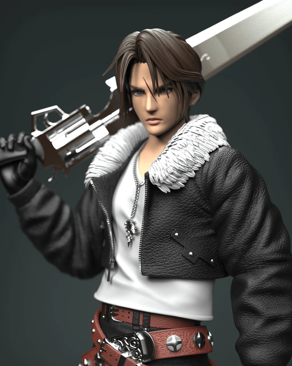 [Pre-Order] Solar Studio- Statue - Final Fantasy - Squall FF8