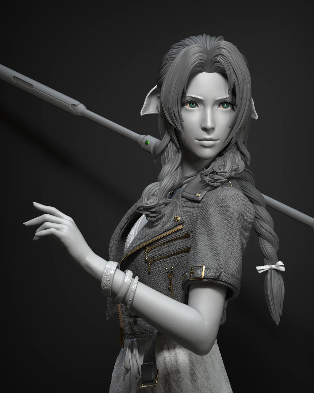 [Pre-Order] Solar Studio- Statue - Final Fantasy - Aerith FF7 Remake